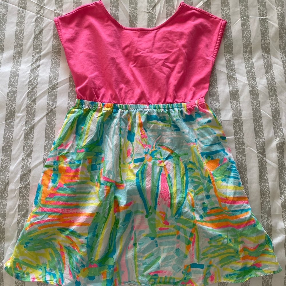 Lily Pulitzer tie back dress
